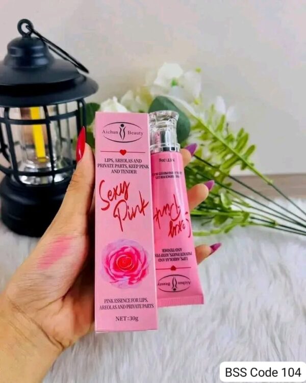 Sexy pink lip cream
