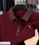 Premium China Fabric Half Sleeve Polo Shirt For Men
