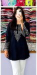 One Piece Ebmroidery Short Kurti